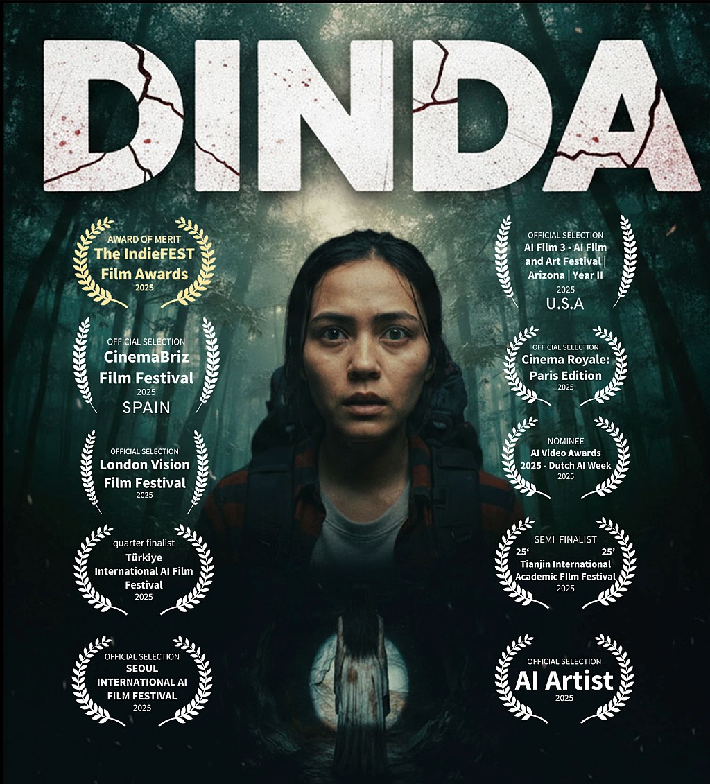 Dinda AI Film Poster